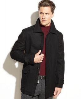 Michael Michael Kors Coat, Haledon Wool Blend Overcoat   Coats & Jackets   Men