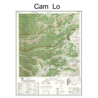 Vietnam Map   Cam Lo   South Vietnam and North Vietnam (Quang Binh and Quang Tri Provinces) (Latitude Range	16 45'N   17 00'N Longitude Range 106 45'E   107 00' E) US Government Agencies Books
