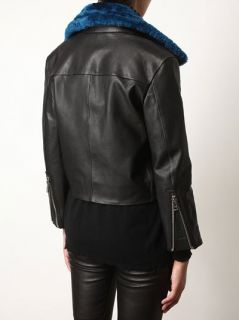 Acne Studios ‘rita’ Leather And Shearling Jacket