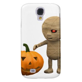 3d Mummy Pumpkin Galaxy S4 Cover