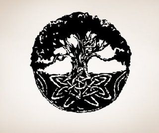 Vinyl Wall Sticker Decal Celtic Tree SIrwin106s   Other Products  