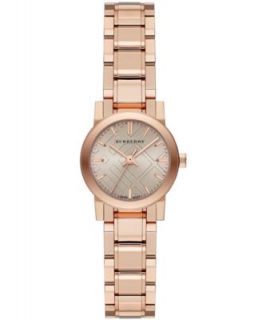 Burberry Watch, Womens Swiss Rose Gold Tone Stainless Steel Bracaelet 27mm BU9204   Watches   Jewelry & Watches