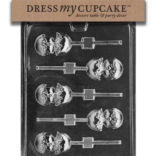 Dress My Cupcake DMCE103SET Chocolate Candy Mold, Hatching Chick Lollipop, Set of 6 Kitchen & Dining