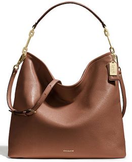 COACH MADISON HOBO IN LEATHER   COACH   Handbags & Accessories