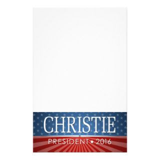 Chris Christie 2016 Stars and Stripes Flyers