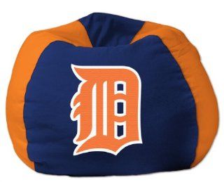 Detroit Tigers Bean Bag Chair   102"  Sports Fan Bean Bag Chairs  Sports & Outdoors
