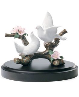 Lladro Collectible Figurine, Doves On Cherry Tree   Collectible Figurines   For The Home