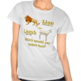Lion or Lamb? Shirts