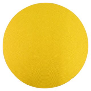 Indoor/ Outdoor Colorful Yellow Braided Rug (8' Round) Round/Oval/Square
