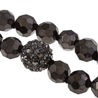 Carolee Lux 'Sheer Shimmer' Simulated Hematite Bead 60 inch Necklace Carolee Crystal, Glass & Bead Necklaces