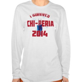 I Survived Chi Beria 2014 Tee Shirt