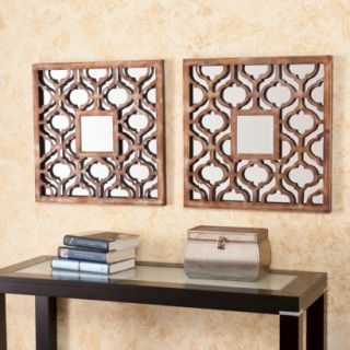 Southern Enterprises Decorative Wall Mirror   Brown