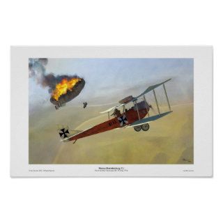 Hansa Brandenburg C.I Poster