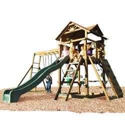 Play Time Stockbridge Series Swing Set Top Ladder with Rope Accessories PLAY TIME Swing Sets