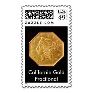 BG 530, California Gold Fractional Stamp
