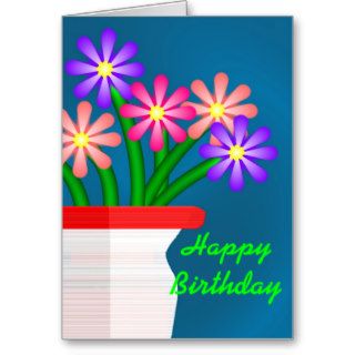 Birthday Bouquet Greeting Cards