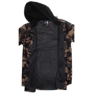 Volcom Chainsaw Flannel Jacket Military 2014