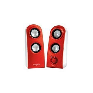 Creative Labs 51MF1525AA008 SBS Vivid 80 Speaker (Red) Electronics