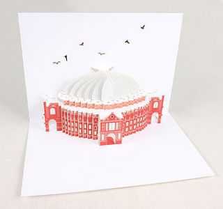 albert hall pop up card by the gorgeous company
