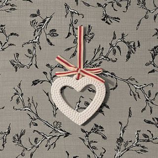scented hanging heart decoration by fox in love