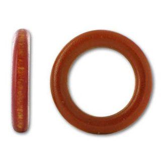 Bayong Wood 30mm Round Ring Beads (6)  