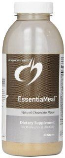 Designs for Health Essentiameal Powder, Chocolate, 6 Count Health & Personal Care