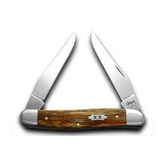 CASE XX Genuine Oak Muskrat 1/500 Pocket Knife Knives  Folding Camping Knives  Sports & Outdoors