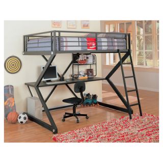 Wildon Home ® Drew Full Workstation Loft Bed with Desk