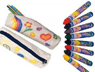decorate your own pencil case craft kit by sleepyheads