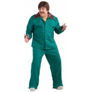 Plus Size Disco 70's Leisure Suit Costume (Size Standard 42) Clothing