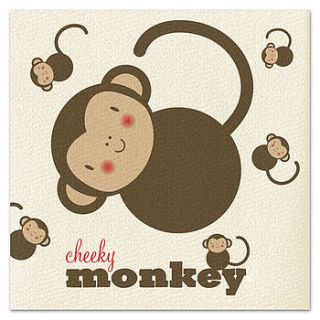 cheeky monkey card by joanne holbrook originals