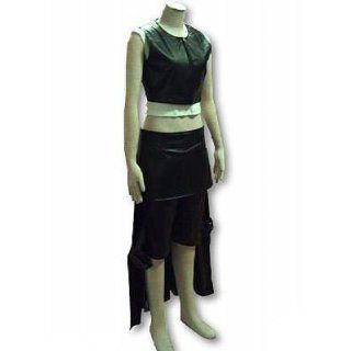 Japanese Anime Final Fantasy VII Cosplay Costume   Tifa Lockhart Leatherette Outfit Adult Sized Costumes Clothing