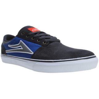Lakai Brea Skate Shoes Grey/Blue Suede