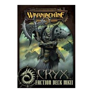 Warmachine Cryx Stat Card Faction Deck MK II PIP 91019 Toys & Games