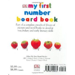My First Number Board Book (My 1st Board Books) (0635517099034) DK Publishing Books