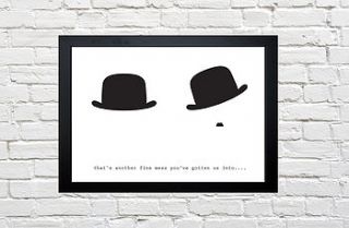 another fine mess print by coconutgrass