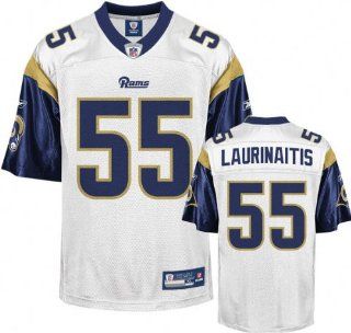 Reebok St. Louis Rams James Laurinaitis Replica White Jersey XX Large  Sports Fan Jerseys  Sports & Outdoors