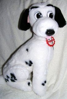 1991 Disney 101 Dalmatians 15" Plush Pongo Dog With Collar by Mattel Toys & Games