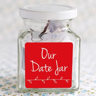 couple's date jar by the green gables