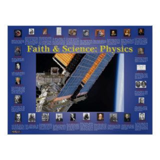 Faith and Science Physics Posters