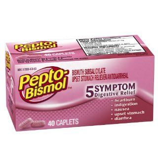 Pepto Bismol Caplets 40ct Health & Personal Care
