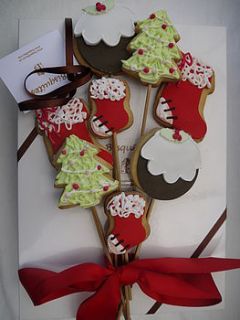 christmas biscuit bouquet by bisquites