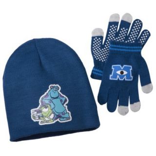 Disney® Monsters Inc Boys Beanie and Mitte