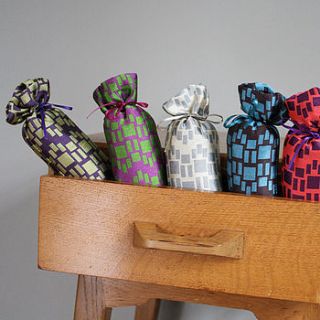 silk lavender bags 'collection natas' by je vous en prie