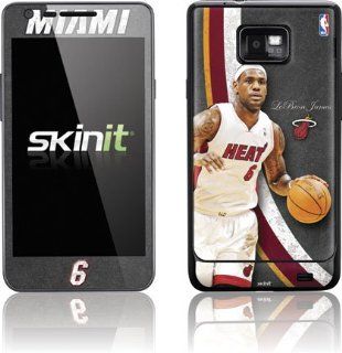 NBA   Player Action Shots   Miami Heat LeBron James #6 Action Shot   Samsung Galaxy S II AT&T   Skinit Skin Cell Phones & Accessories