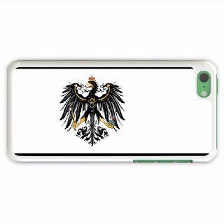 Customise Iphone 5C Misc Flag Of Prussia Of Family Gift White Cellphone Shell For Lady Cell Phones & Accessories