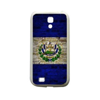 El Salvador Brick Wall Flag Samsung Galaxy S4 White Silcone Case   Provides Great Protection Cell Phones & Accessories