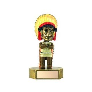 Indian Mascot Bobblehead Trophies  Sports Award Trophies  Sports & Outdoors
