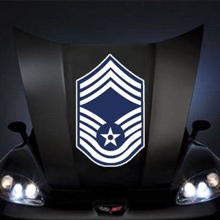 Air Force USAF Chief Master Sergeant (E9) 20" Huge Decal Sticker Automotive