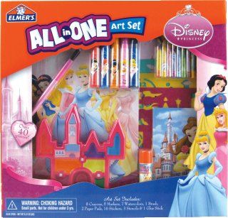 Elmer's Kids Arts and Crafts Princess All In One Toys & Games